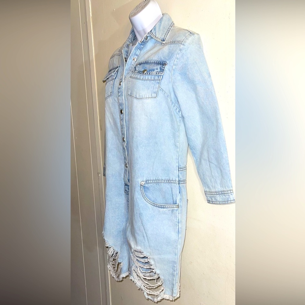 Distressed Romper - Picture 5 of 6